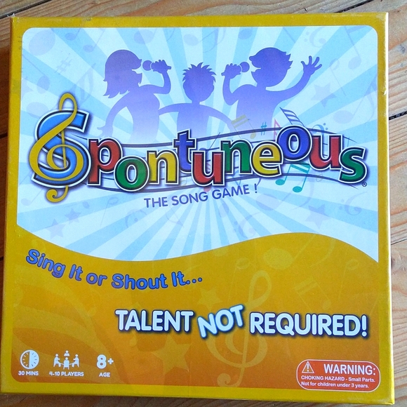 Sing Game - Spontuneous Ages 8 Up & 4 - 10 Players - Picture 1 of 5